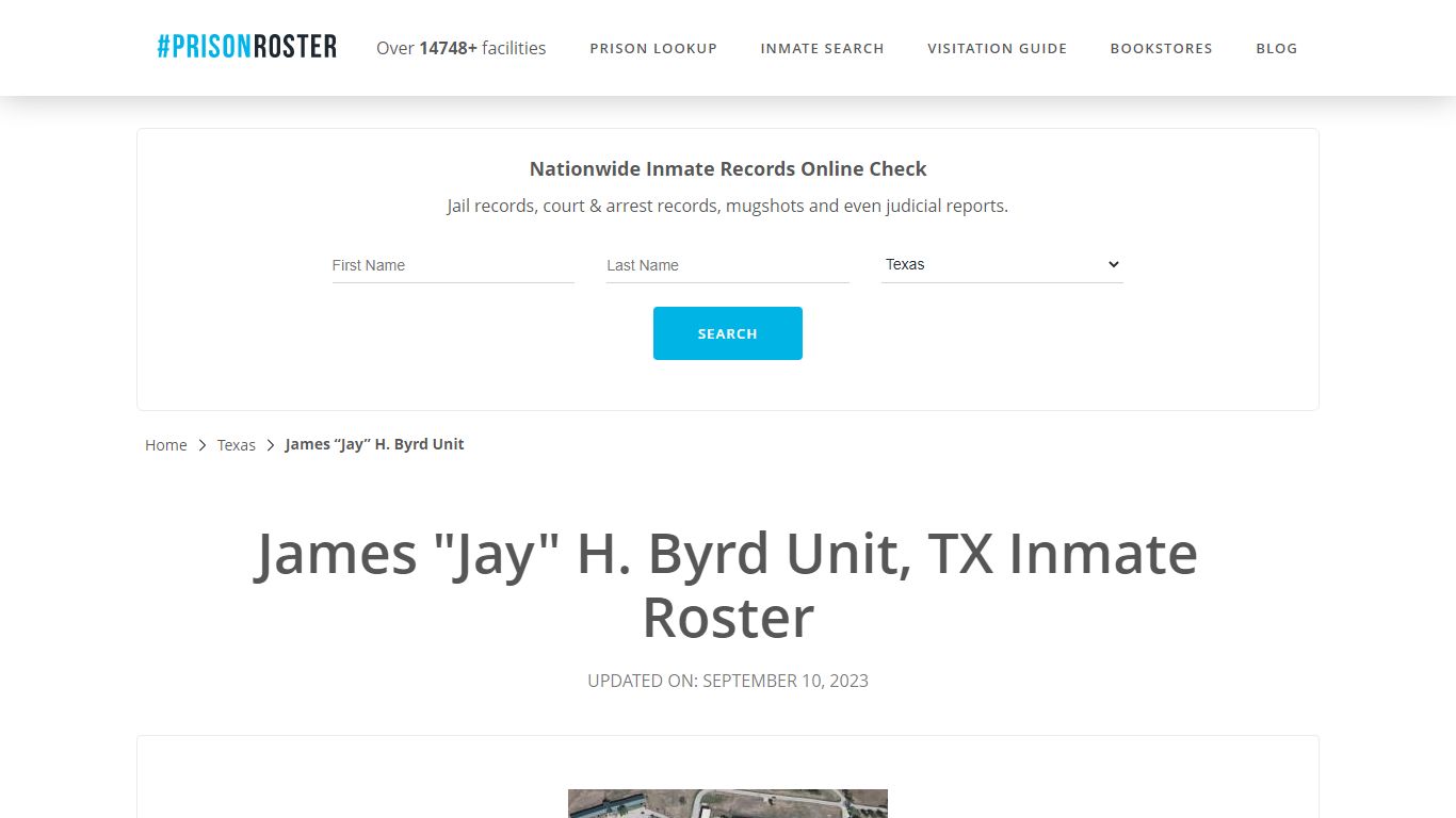 James "Jay" H. Byrd Unit, TX Inmate Roster - Prisonroster